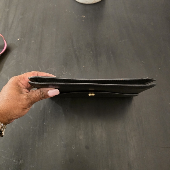 Authentic Vintage Louis Vuitton Epi Montaigne 27 Clutch Bag Noir - Picture 4 of 6